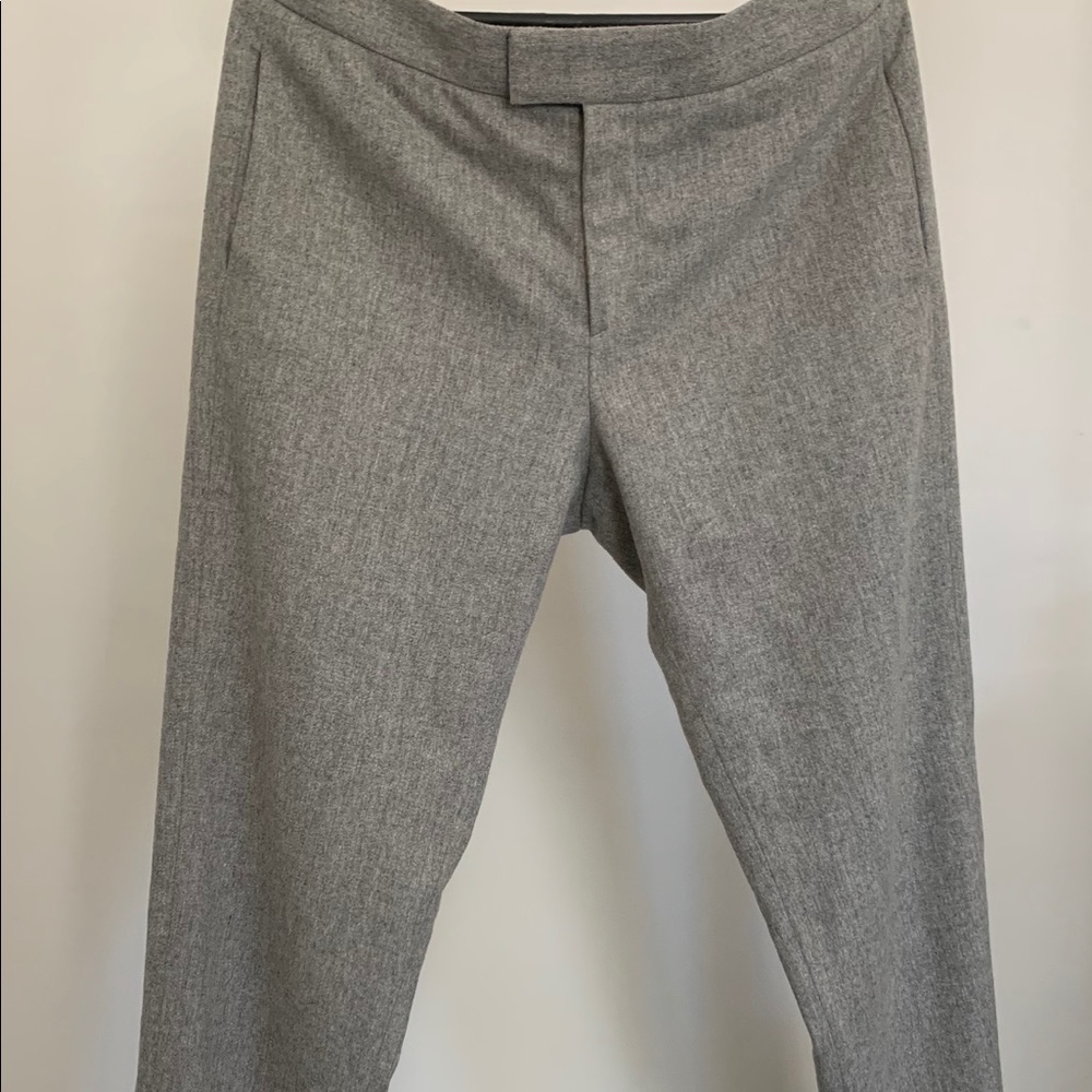 rag & bone Lt Gray Wool Blend Pants